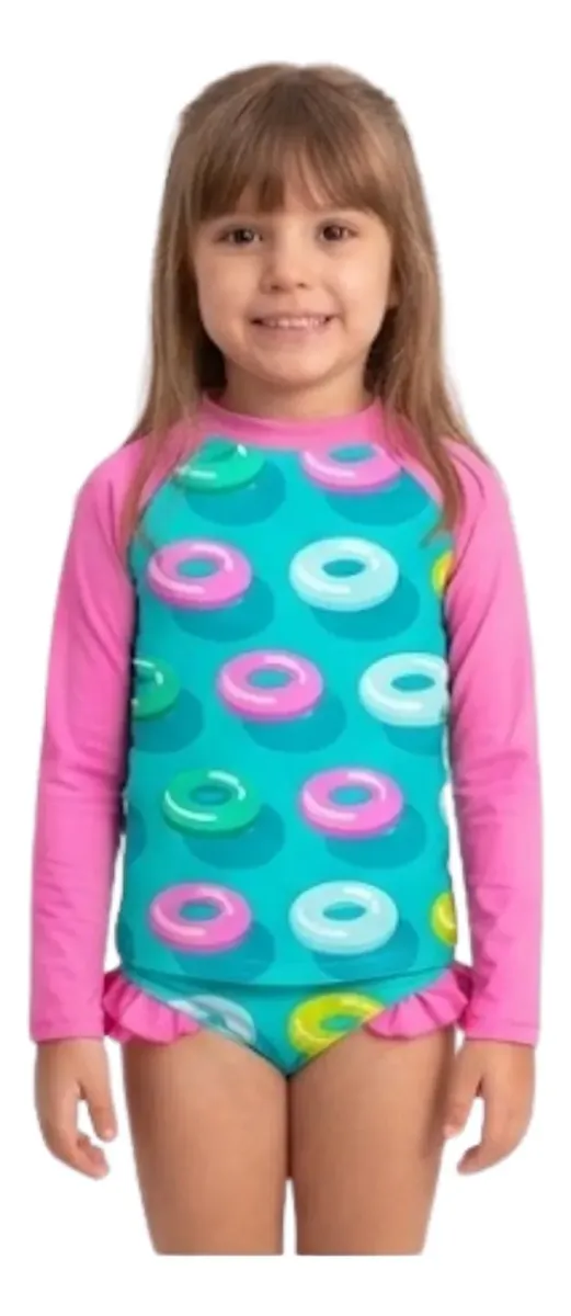 Conjunto Praia e Piscina Infantil Feminino